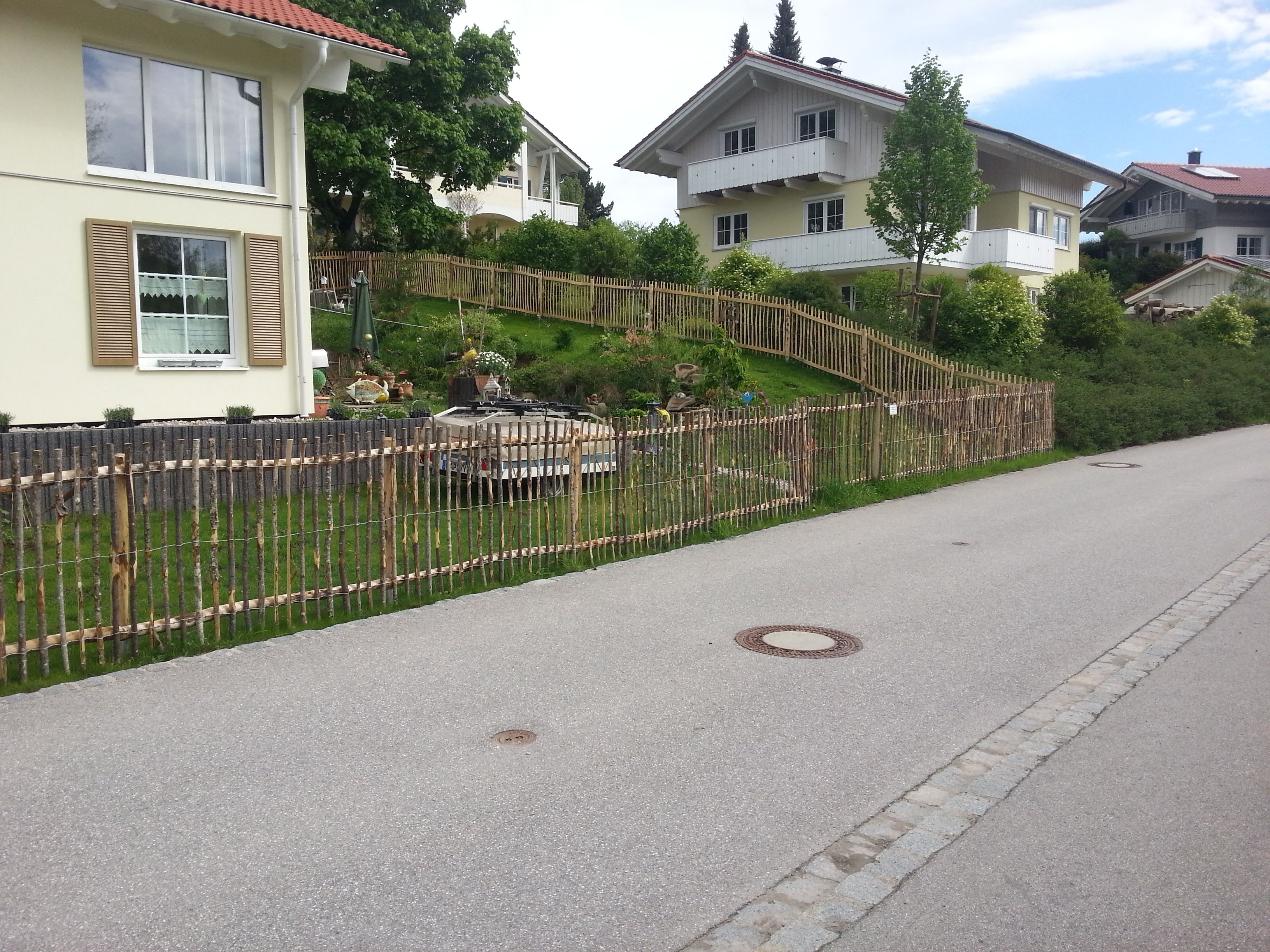 Nachbarschaft, Stadt, Straße, Draußen, Hof